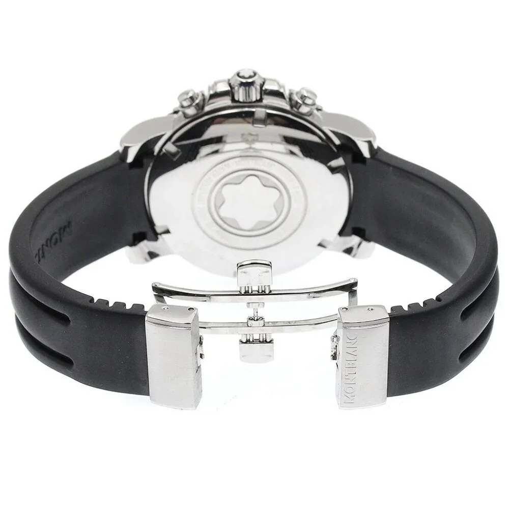MONTBLANC Meisterstic 7034 Chronograph Silver Dial Automatic Men's Watch_894259